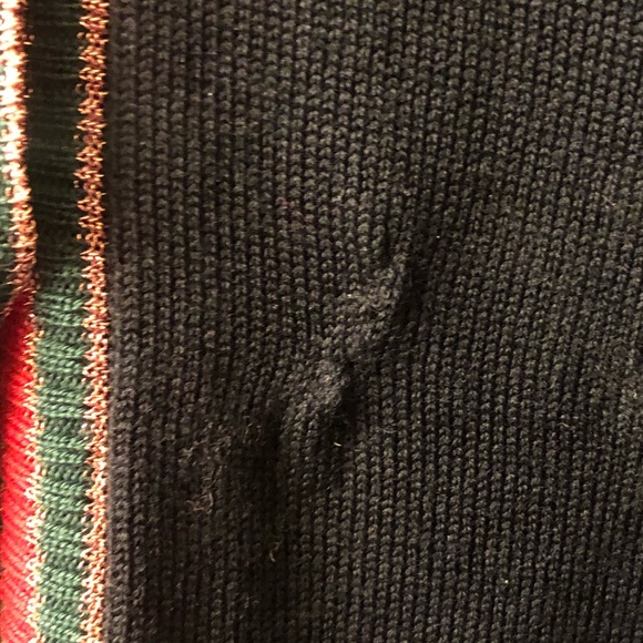 Gucci v-neck Merino Wool Cardigan Medium - Picture 5 of 6